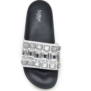 Botkier | Freda Crystal Pool Slide Sandal 7M